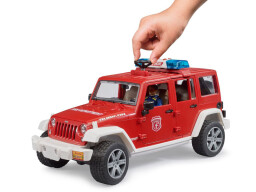 Bruder Jeep Wrangler Hasičské auto s figurko 1:16 